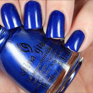 💖3/$15💖 China Glaze Polish 1472 Combat Blue